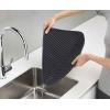 Joseph Joseph Flume Folding Draining Mat, Gray, Large(Large)