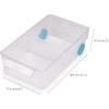 Joseph Joseph FridgeStore Egg Storage Caddy – Holds 12 Eggs, Easy-Access Handle and Wheels, BPA-Free Fridge Organizer(Large Bin)