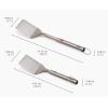 Joseph Joseph GrillOut 5-Piece Stainless Steel BBQ Utensil Set with Storage Case, Brush, Tongs, Turner & Fork, Retractable for compact storage, Easy-clean(3 piece)