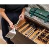 Joseph Joseph GrillOut 5-Piece Stainless Steel BBQ Utensil Set with Storage Case, Brush, Tongs, Turner & Fork, Retractable for compact storage, Easy-clean(5 piece)