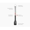 Joseph Joseph GrillOut Silicone BBQ Basting Brush with Stainless Steel Handle, High-Heat Resistant Bristles, Retractable for compact storage, Easy-Clean(Basting Brush)