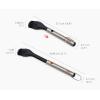Joseph Joseph GrillOut Silicone BBQ Basting Brush with Stainless Steel Handle, High-Heat Resistant Bristles, Retractable for compact storage, Easy-Clean(Basting Brush)