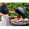 Joseph Joseph GrillOut Silicone BBQ Basting Brush with Stainless Steel Handle, High-Heat Resistant Bristles, Retractable for compact storage, Easy-Clean(Tongs)