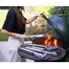 Joseph Joseph GrillOut Silicone BBQ Basting Brush with Stainless Steel Handle, High-Heat Resistant Bristles, Retractable for compact storage, Easy-Clean(Turner Tongs)