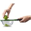 Joseph Joseph GripGrater Paddle Grater/Zester with Easy-grip Handle, Non-slip Tip, Fine Stainless-Steel Grating Blades, Green
