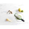 Joseph Joseph GripGrater Paddle Grater/Zester with Easy-grip Handle, Non-slip Tip, Fine Stainless-Steel Grating Blades, Green