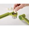 Joseph Joseph Helix Potato Ricer Masher Ergonomic Twist-Action Hand Manual Stainless Steel For Mashed Potato, Vegetable Purees, Stainless Steel, White(Green)