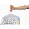 Joseph Joseph Intelligent Waste IW7 20L (5.2 US Gallons) Custom-Fit Extra-Strong Trash Bags, Totem Compact & Totem Pop 40L Models, 20 pcs, Transparent