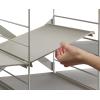 Joseph Joseph Level Adjustable Tier Shoe Rack Organizer, Durable Shelves and Sturdy Steel Frame, holds 4 Pairs(Triple)