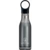 Joseph Joseph Loop™ Vacuum Insulated Water Bottle 500 ml (17 fl. oz) – Brushed/Anthracite(Blue)