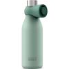 Joseph Joseph Loop™ Vacuum Insulated Water Bottle 500 ml (17 fl. oz) – Brushed/Anthracite(Green)