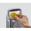 Joseph Joseph Multi-Grip Box Grater with Precision food grip, Stainless Steel blades for grating and slicing, non-slip base, Dishwasher safe