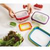 Joseph Joseph Nest Lock Plastic BPA Free Food Storage Container Set with Lockable Airtight Leakproof Lids, 12-Piece, Multi-Color(12-Piece)