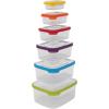 Joseph Joseph Nest Lock Plastic BPA Free Food Storage Container Set with Lockable Airtight Leakproof Lids, 12-Piece, Multi-Color(12-Piece)