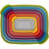 Joseph Joseph Nest Lock Plastic BPA Free Food Storage Container Set with Lockable Airtight Leakproof Lids, 12-Piece, Multi-Color(12-Piece)