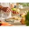 Joseph Joseph Nest Peel, Set of 2 space saving stainless steel peelers for compact kitchen storage, Dishwasher safe(2-Piece)