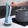Joseph Joseph Nest Utensils Compact Stacking Kitchen Tool Set with Magnetic Storage Stand Nylon, 5-piece, Editions- Sky,Blue(Blue)