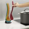 Joseph Joseph Nest Utensils Compact Stacking Kitchen Tool Set with Magnetic Storage Stand Nylon, 5-piece, Multicolored(Multicolour)