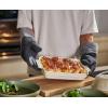 Joseph Joseph Pinch Easy Grip Silicone Oven Glove, Precise Grip, Heat-Resistant up to 482°F, Comfortable Cuff with Hanging Hole, Machine Washable, Right Hand Only(Single)