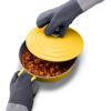 Joseph Joseph Pinch Easy Grip Silicone Oven Glove, Precise Grip, Heat-Resistant up to 482°F, Comfortable Cuff with Hanging Hole, Machine Washable, Right Hand Only(Pair)