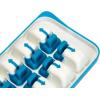 Joseph Joseph QuickSnap Ice Cube Tray with Cover Lid Easy-Release No-Spill Stackable Odor-Free Dishwasher Safe, Green(White/Blue)