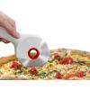 Joseph Joseph Ringo Easy Clean Pizza Wheel Cutter Slicer, Stainless Steel blade, Dishwasher safe