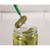 Joseph Joseph Scoop & Pick Jar Spoon and Fork Set, Plastic, Green