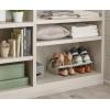Joseph Joseph Shoe-In 2-Tier Space-saving Shoe Rack Organiser, holds up to 6 pairs, Ecru(Large)