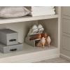 Joseph Joseph Shoe-In 2-Tier Space-saving Shoe Rack Organiser, holds up to 6 pairs, Ecru(Small)