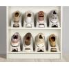 Joseph Joseph Shoe-In Shoe Slots Organizer, Footwear Stackers for a Pair of Shoes, Space Saver Rack, Recycled Plastic, 2-Pack(6 pack)