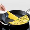 Joseph Joseph Silicone Elevate Egg Spatula with Integrated Tool Rest, White/Yellow