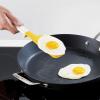 Joseph Joseph Silicone Elevate Egg Spatula with Integrated Tool Rest, White/Yellow