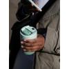 Joseph Joseph Sipp™ Travel Coffee Mug with Flip-top Cap – 340 ml (12 fl. oz) – Blue(Green)