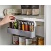 Joseph Joseph Spice Rack Organizer – Under-Shelf Kitchen Cabinet Storage Solution for Spices, Grey(One-size)