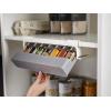 Joseph Joseph Spice Rack Organizer – Under-Shelf Kitchen Cabinet Storage Solution for Spices, Grey(One-size)