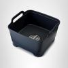 Joseph Joseph Wash & Drain Kitchen Dish Tub Wash Basin with Handles and Draining Plug, 9 liters/2.3 Gallons, Stone/Sage Green(Gray)
