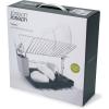 Joseph Joseph Y-Rack Dish Rack and Drain Board Set with Cutlery Organizer Drainer Drying Tray, Large, Gray(Gray)
