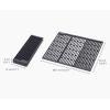 Platform Folding Gray Sink Drainer
