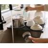 Platform Folding Gray Sink Drainer