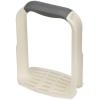 Joseph Joseph 20140 Easy-Mash Plastic Potato Masher Ergonomic with Non-slip Grip and Pan-scraping Edges Dishwasher Safe, One-size, White