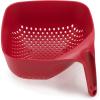 Joseph Joseph 40088 Square Colander, Medium, Green(Red)