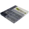 Joseph Joseph Blox 10 Piece Plastic Storage Trays Organizer Grey