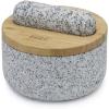 Joseph Joseph Dash™ Pestle & Mortar Set with Bamboo Lid,Gray