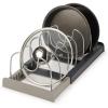 Joseph Joseph DrawerStore Cookware Organizer, Baking Tray Rack, Space Saving Storage for Pans, Lids, Cutting Boards(Pots & Pans)