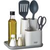 Joseph Joseph Duo Kitchen Counter Organizer, Kitchen and Storage Organisation for Gadgets, Utensils and Condiments, Grey(One-Size)
