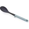 Joseph Joseph Duo Solid Spoon with Integrated Tool Rest Hygienic Design, Heat-Resistant Nylon Head, Ideal for Non-Stick Cookware, Opal