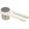 Joseph Joseph Helix Potato Ricer Masher Ergonomic Twist-Action Hand Manual Stainless Steel For Mashed Potato, Vegetable Purees, Stainless Steel, White(White)