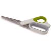 Joseph Joseph PowerGrip Kitchen Shears Scissors with Thumb Grip and Herb Stripper Separates for Cleaning Japanese Stainless-Steel, White/Green