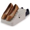 Joseph Joseph Shoe-In 2-Tier Space-saving Shoe Rack Organiser, holds up to 6 pairs, Ecru(Small)