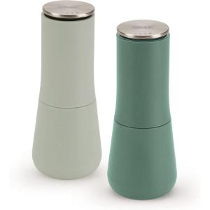 Joseph Joseph 20190 Milltop Wood Non-spill Kitchen Pepper Mill, Wood(Green)